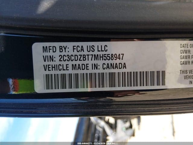2021 DODGE CHALLENGER R/T 9