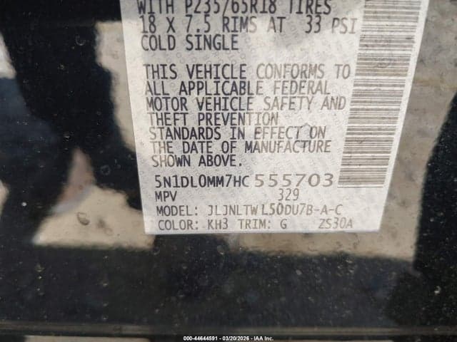 2017 INFINITI QX60 9