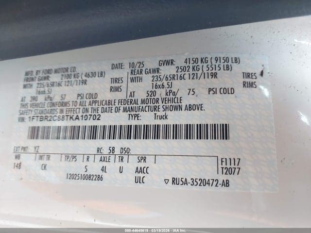 2026 FORD TRANSIT-250 9