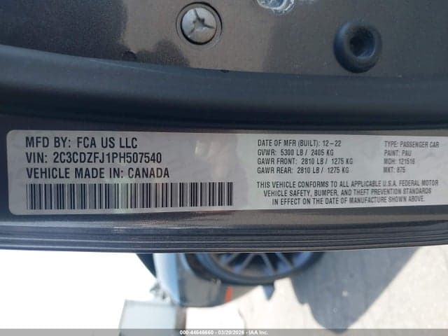 2023 DODGE CHALLENGER R/T SCAT PACK 9