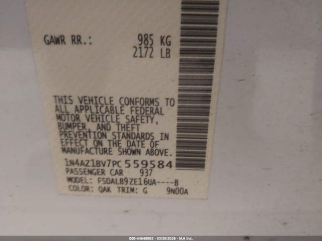 2023 NISSAN LEAF S 40 KWH 9