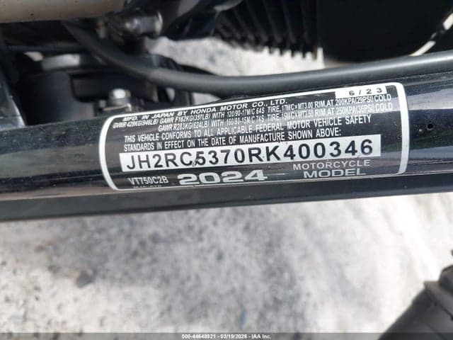 2024 HONDA VT750 C2B 10