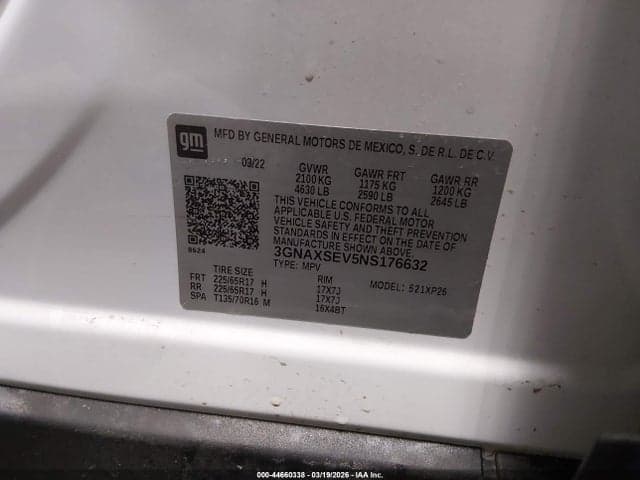 2022 CHEVROLET EQUINOX AWD LS 10
