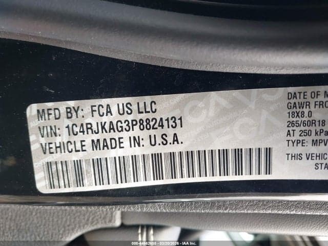 2023 JEEP GRAND CHEROKEE L LAREDO 4X4 9