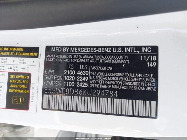 2019 MERCEDES-BENZ C 300 9