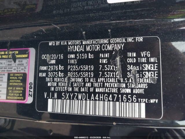 2017 HYUNDAI SANTA FE SPORT 2.0T ULTIMATE 9