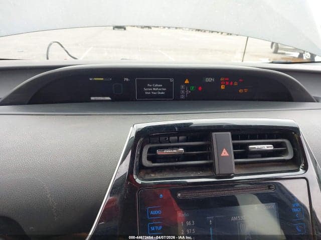 2017 TOYOTA PRIUS FOUR/FOUR TOURING/ONE/THREE/THREE TOURING/TWO/TWO ECO 7