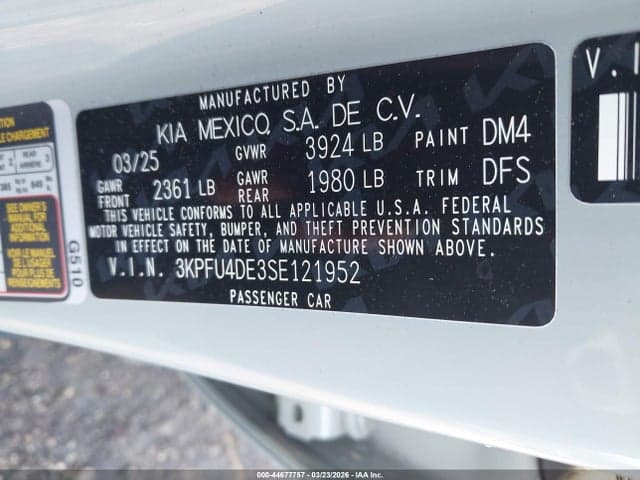 2025 KIA K4 EX 9