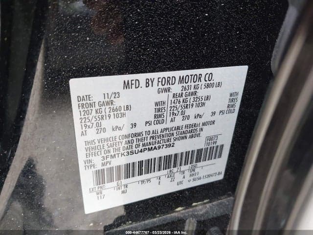 2023 FORD MUSTANG MACH-E PREMIUM 9