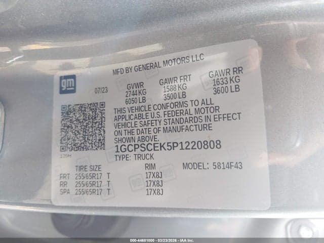 2023 CHEVROLET COLORADO 2WD SHORT BOX LT 9