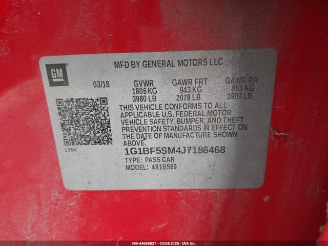 2018 CHEVROLET CRUZE PREMIER AUTO 9