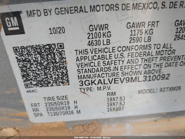 2021 GMC TERRAIN AWD SLT 9