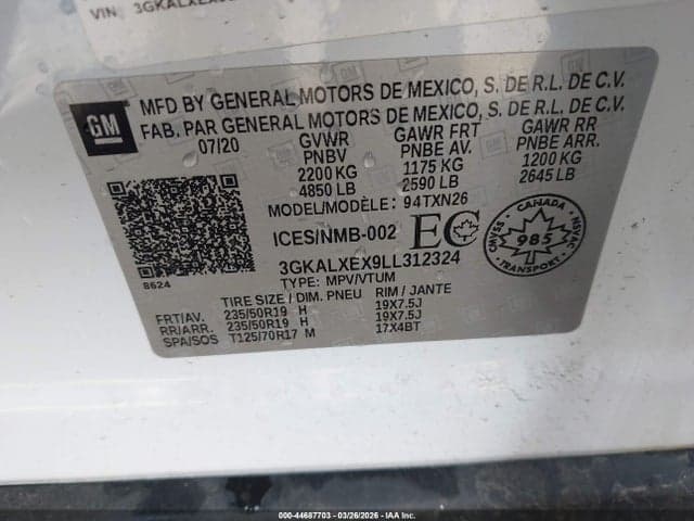 2020 GMC TERRAIN DENALI 9
