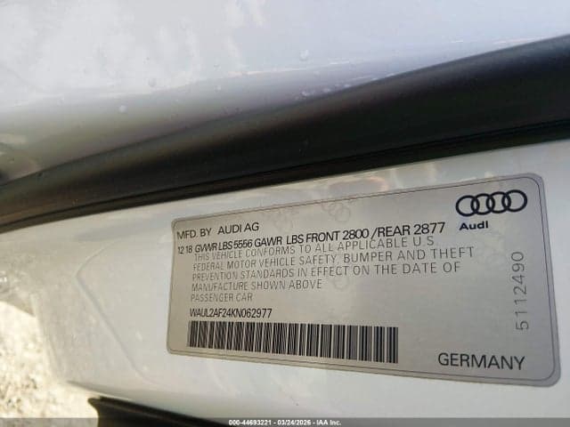 2019 AUDI A6 55 PREMIUM 9
