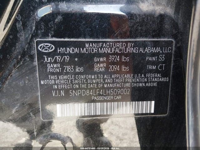 2020 HYUNDAI ELANTRA SEL 9