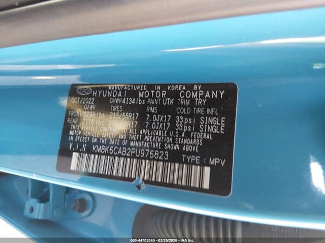 2023 HYUNDAI KONA SEL 9