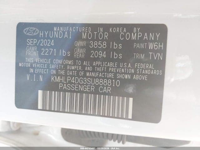 2025 HYUNDAI ELANTRA LIMITED 9