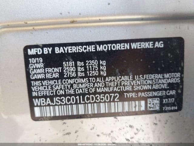 2020 BMW 540I XDRIVE 9