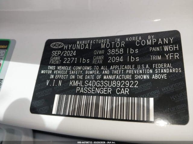 2025 HYUNDAI ELANTRA SEL CONVENIENCE 9