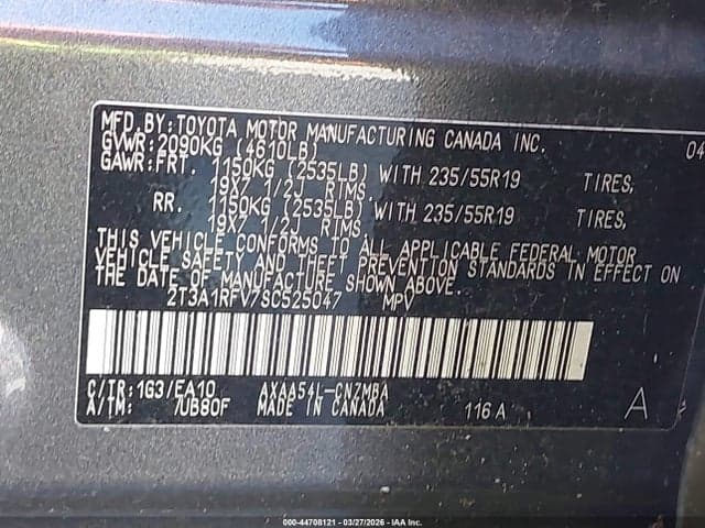2025 TOYOTA RAV4 XLE PREMIUM 9