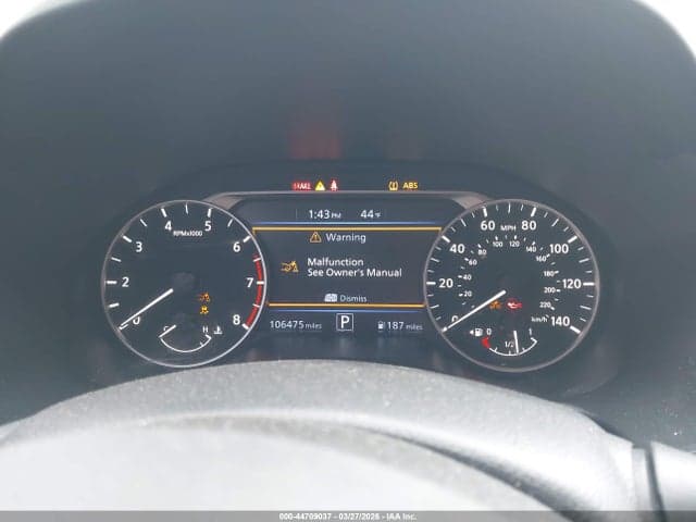 2021 NISSAN ALTIMA SR FWD 7