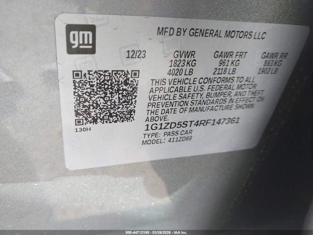 2024 CHEVROLET MALIBU FWD 1LT 9