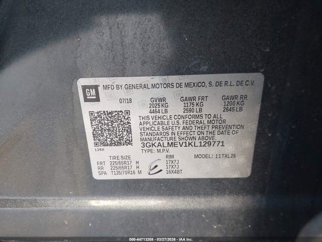 2019 GMC TERRAIN SLE 9