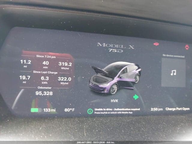 2018 TESLA MODEL X 7