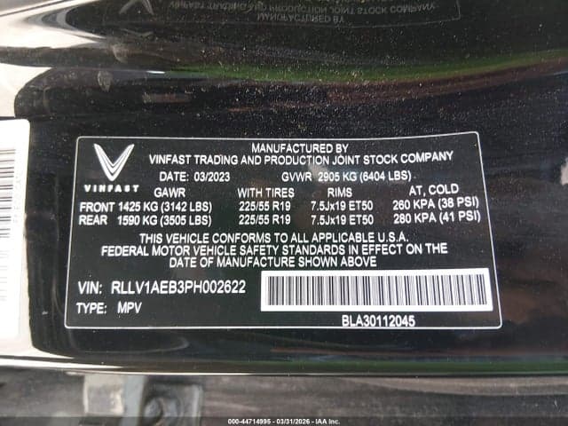 2023 VINFAST VF 8 ECO 9
