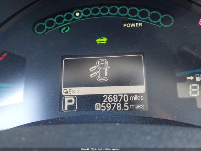 2017 NISSAN LEAF S 12