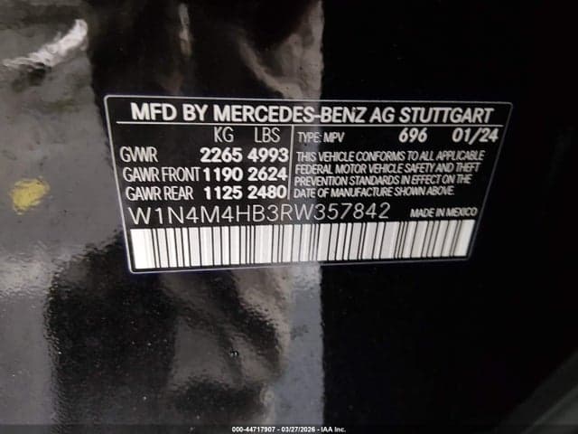 2024 MERCEDES-BENZ GLB 250 4MATIC 9
