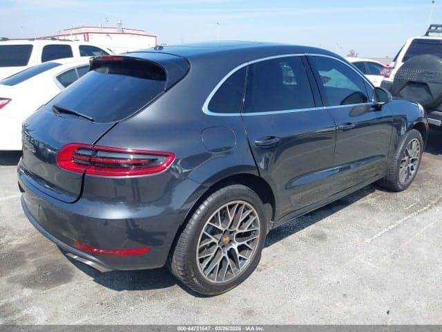 2017 PORSCHE MACAN TURBO 4