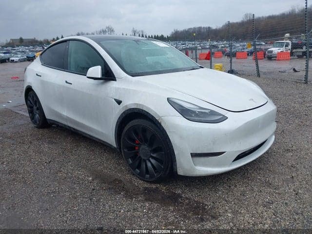 2022 TESLA MODEL Y PERFORMANCE DUAL MOTOR ALL-WHEEL DRIVE