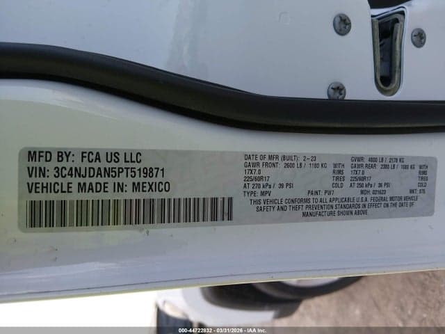 2023 JEEP COMPASS SPORT 4X4 9