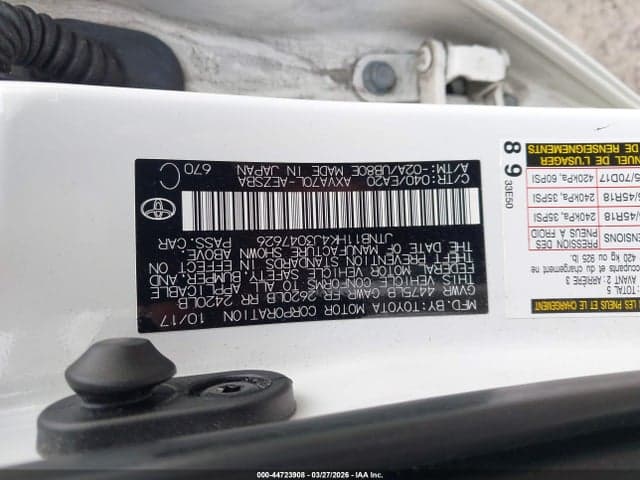 2018 TOYOTA CAMRY SE 9
