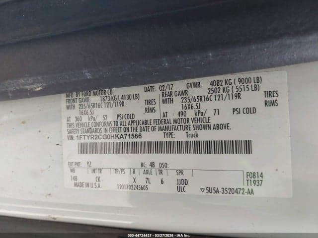 2017 FORD TRANSIT-250 9