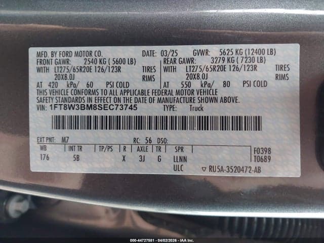 2025 FORD F-350 LARIAT 9