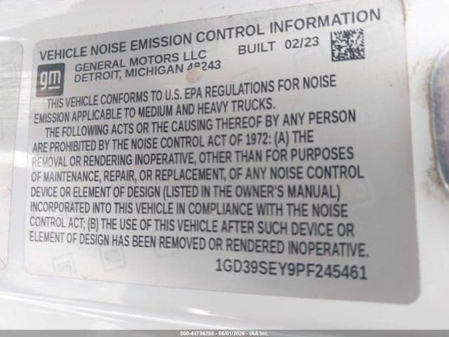 2023 GMC SIERRA 3500HD CHASSIS PRO 8