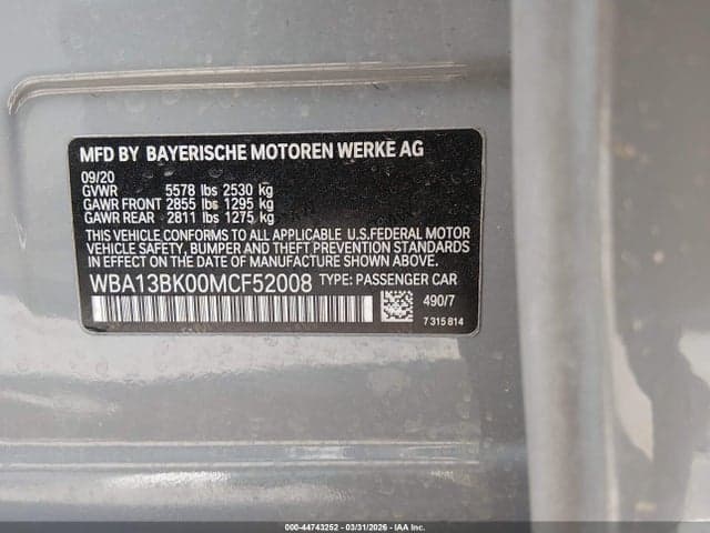 2021 BMW M550I XDRIVE 9