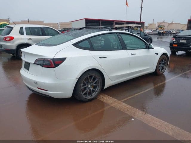 2021 TESLA MODEL 3 STANDARD RANGE PLUS REAR-WHEEL DRIVE 4