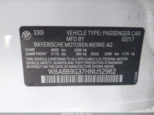 2017 BMW 330I 9