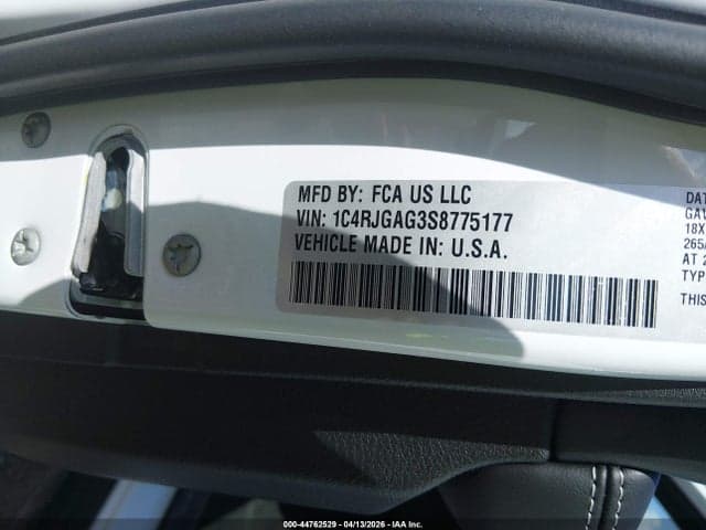 2025 JEEP GRAND CHEROKEE ALTITUDE X 4X2 10