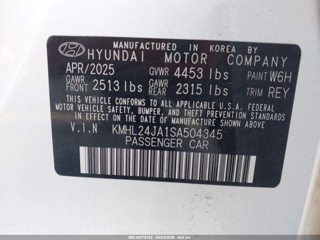 2025 HYUNDAI SONATA SE 9