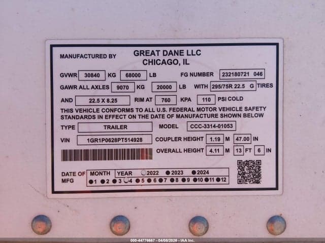 2023 GREAT DANE TRAILERS UNKNOWN 9