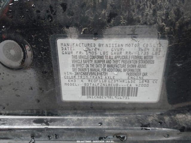 2024 NISSAN VERSA 1.6 SV 9