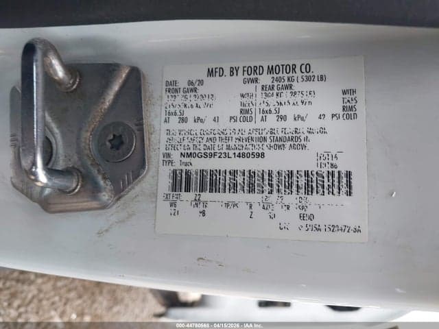2020 FORD TRANSIT CONNECT XLT PASSENGER 9