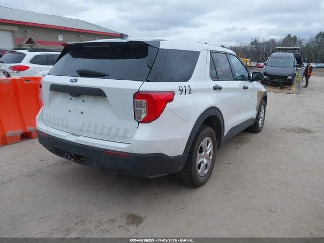 2021 FORD POLICE INTERCEPTOR UTILITY 4
