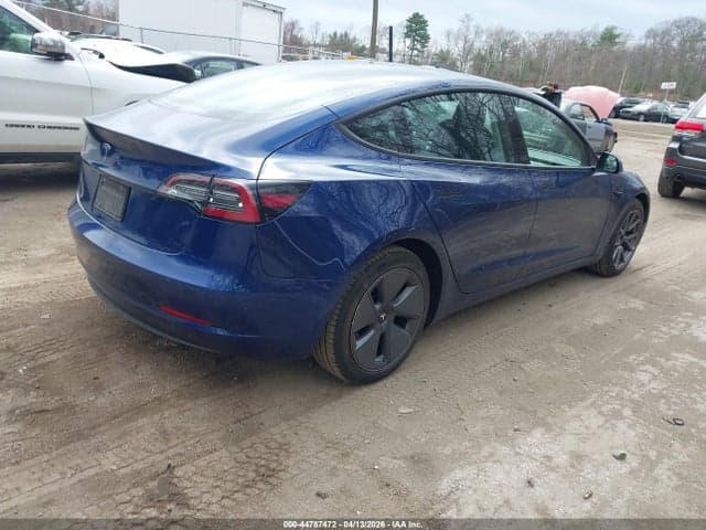 2022 TESLA MODEL 3 REAR-WHEEL DRIVE 4