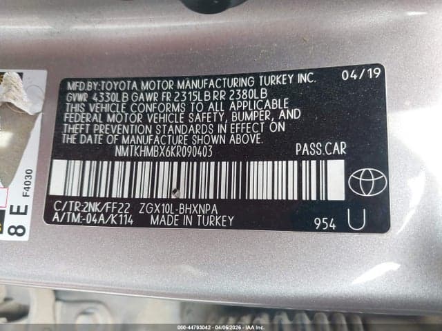 2019 TOYOTA C-HR 9