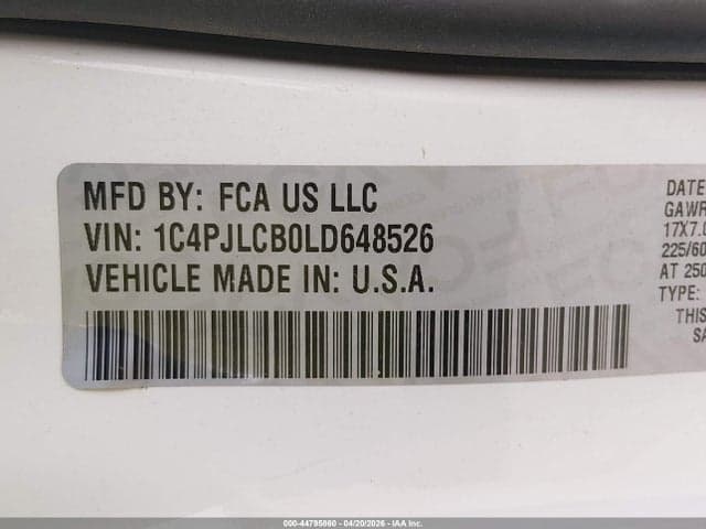 2020 JEEP CHEROKEE LATITUDE FWD 9